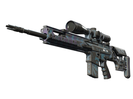 SCAR-20 | Wild Berry - Battle-Scarred
