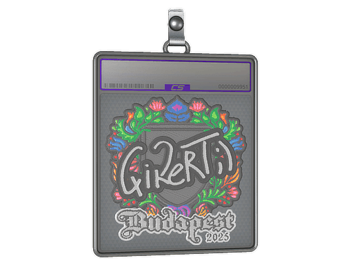Sticker Slab | qikert (Embroidered) | Budapest 2025