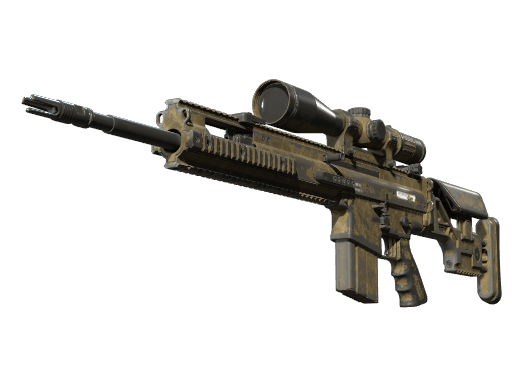 SCAR-20 | Sand Mesh - Battle-Scarred