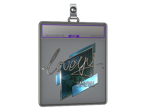 Sticker Slab | LoveYY (Foil) | Boston 2018
