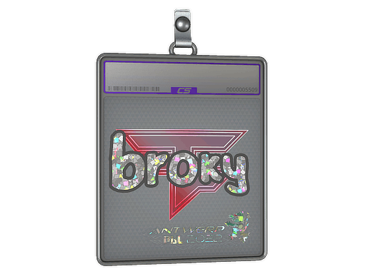 Sticker Slab | broky (Glitter) | Antwerp 2022