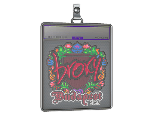 Sticker Slab | broky (Embroidered) | Budapest 2025