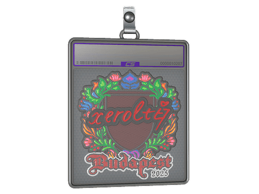 Sticker Slab | xerolte (Embroidered) | Budapest 2025