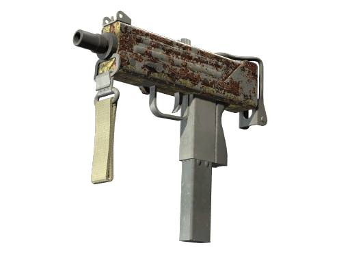 MAC-10 | Copper Borre - Battle-Scarred