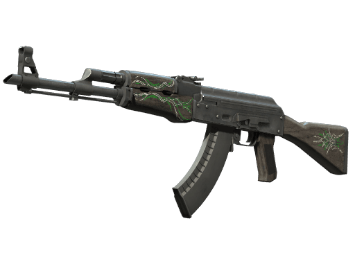 AK-47 | Emerald Pinstripe - Field-Tested