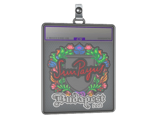 Sticker Slab | SunPayus (Embroidered) | Budapest 2025