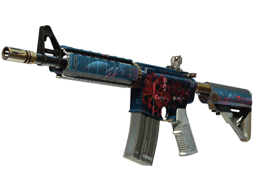 M4A4 | Spider Lily - Field-Tested
