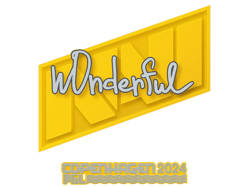Sticker | w0nderful | Copenhagen 2024