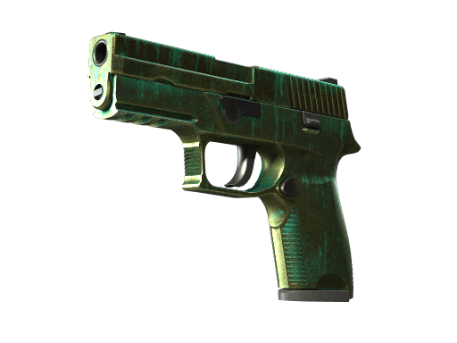 P250 | Verdigris - Battle-Scarred