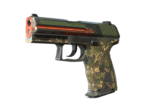 P2000 | Woodsman - Battle-Scarred
