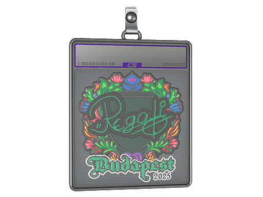 Sticker Slab | regali (Embroidered) | Budapest 2025