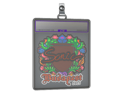 Sticker Slab | Sonic (Embroidered) | Budapest 2025