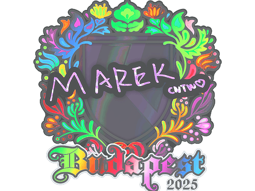 Sticker | Marek (Holo) | Budapest 2025