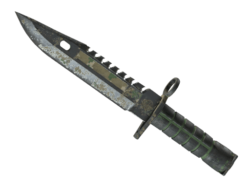 ★ StatTrak™ M9 Bayonet | Forest DDPAT - Battle-Scarred