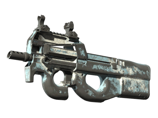 P90 | Glacier Mesh - Battle-Scarred