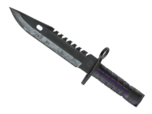 ★ M9 Bayonet | Ultraviolet - Battle-Scarred