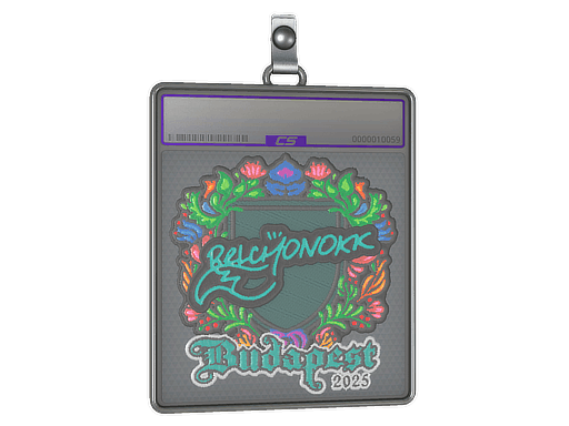 Sticker Slab | BELCHONOKK (Embroidered) | Budapest 2025