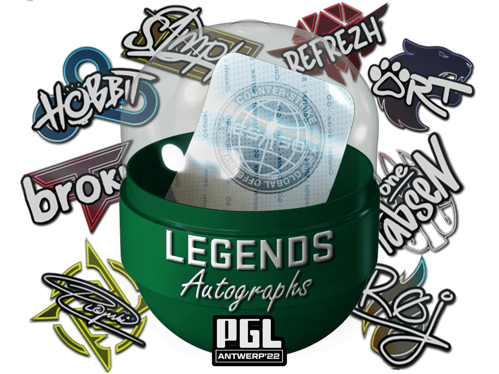 Antwerp 2022 Legends Sticker Capsule