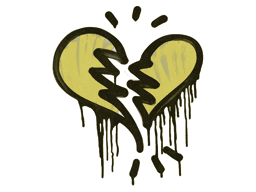 Sealed Graffiti | Broken Heart - Default