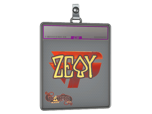 Sticker Slab | zevy (Holo) | Paris 2023