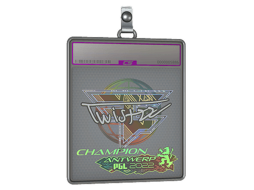 Sticker Slab | Twistzz (Holo, Champion) | Antwerp 2022