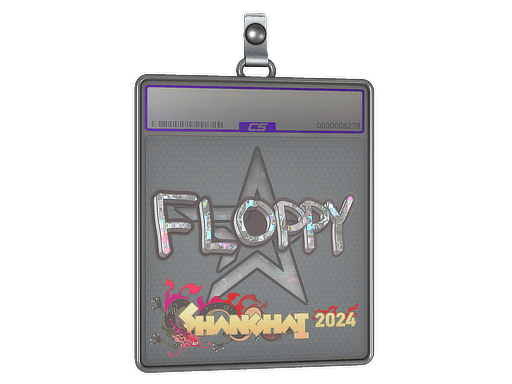 Sticker Slab | floppy (Glitter) | Shanghai 2024