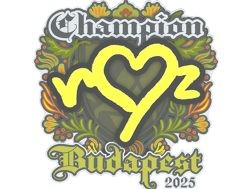 Sticker Slab | ropz (Champion) | Budapest 2025
