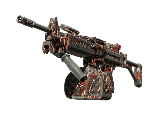 Negev | Lionfish - Battle-Scarred