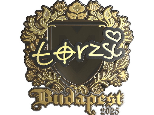 Sticker | torzsi (Gold) | Budapest 2025