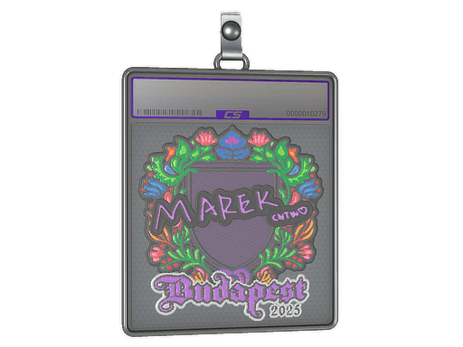 Sticker Slab | Marek (Embroidered) | Budapest 2025