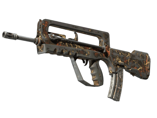 FAMAS | Crypsis - Battle-Scarred