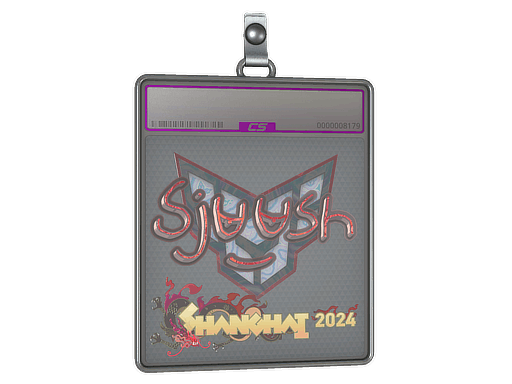 Sticker Slab | sjuush (Holo) | Shanghai 2024