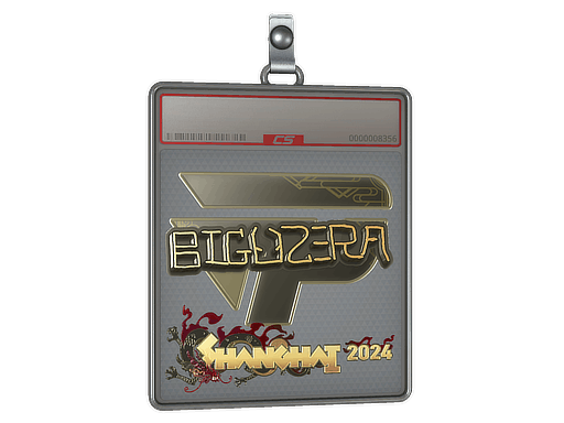 Sticker Slab | biguzera (Gold) | Shanghai 2024