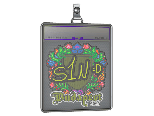 Sticker Slab | s1n (Embroidered) | Budapest 2025