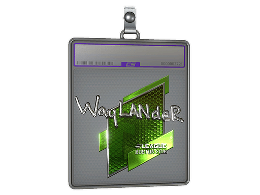 Sticker Slab | wayLander (Foil) | Boston 2018