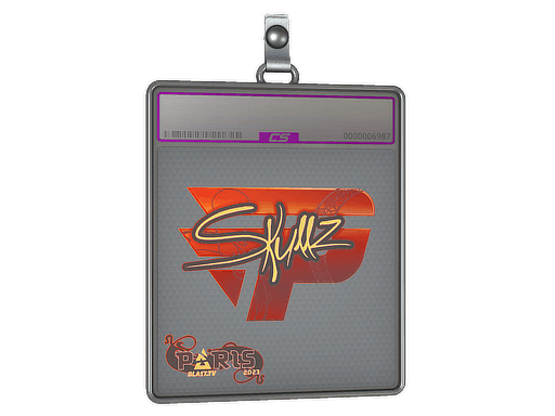 Sticker Slab | skullz (Holo) | Paris 2023