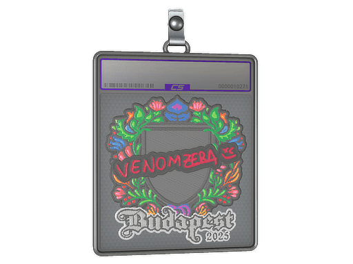 Sticker Slab | venomzera (Embroidered) | Budapest 2025
