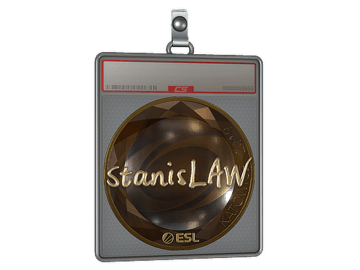 Sticker Slab | stanislaw (Gold) | Katowice 2019