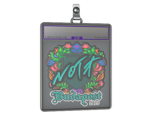 Sticker Slab | nota (Embroidered) | Budapest 2025