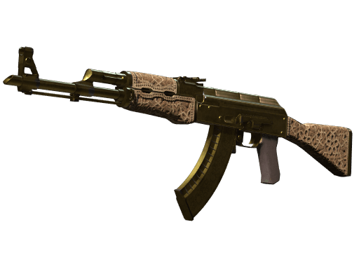 AK-47 | Gold Arabesque - Battle-Scarred