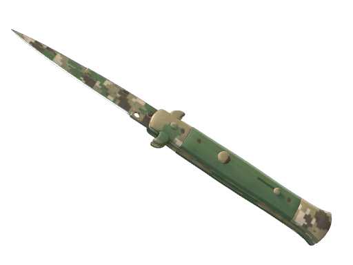 ★ Stiletto Knife | Forest DDPAT - Field-Tested