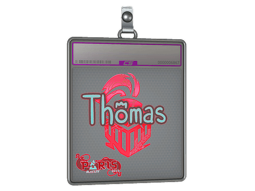 Sticker Slab | Thomas (Holo) | Paris 2023