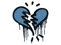 Sealed Graffiti | Broken Heart - Default