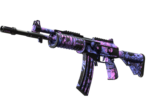 Galil AR | Phoenix Blacklight - Battle-Scarred