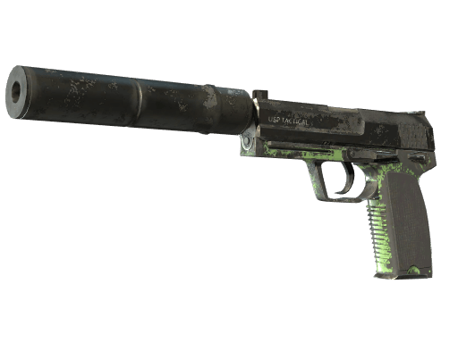 USP-S | Para Green - Battle-Scarred