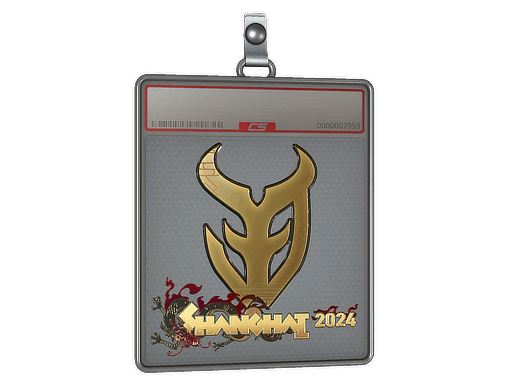 Sticker Slab | 3DMAX (Gold) | Shanghai 2024