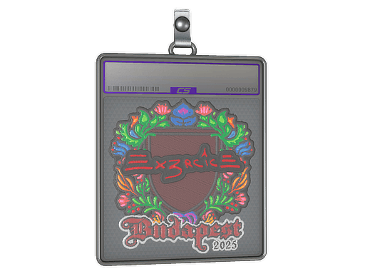 Sticker Slab | Ex3rcice (Embroidered) | Budapest 2025