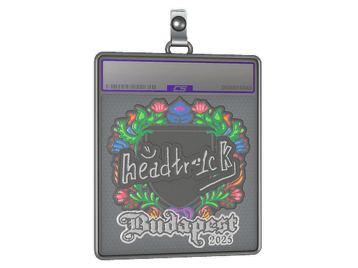 Sticker Slab | headtr1ck (Embroidered) | Budapest 2025