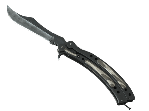 ★ Butterfly Knife | Black Laminate - Field-Tested