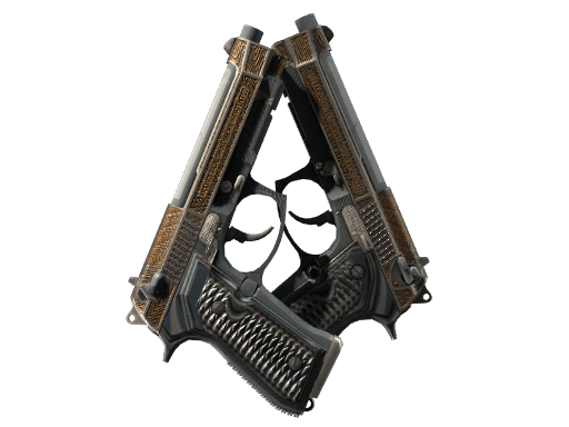 Dual Berettas | Tread - Field-Tested